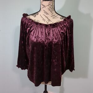 Gap Off the Shoulder Top Blouse Women's Medium